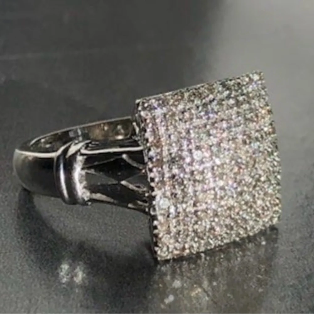 Elegant 14k Gold 1 carats Diamonds Ring 7